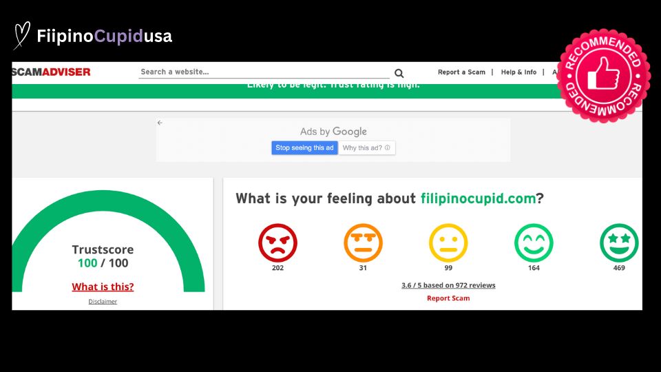 trustscore filipinocupid